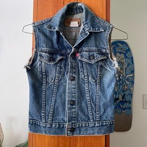 Levi’s Cut Off Denim Vest